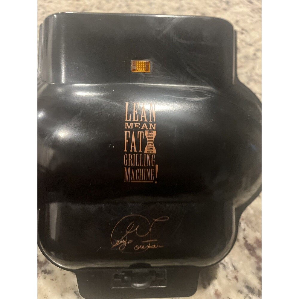 GEORGE FOREMAN Original Lean Mean Fat Grilling Machine Model GR8BLK- No driptray - Picture 2 of 12